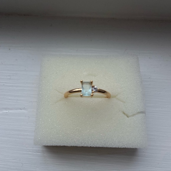 Blue stone ring - Picture 2 of 3